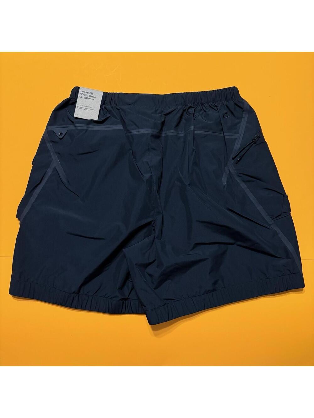 Nike Tech Super Lightweight Cargo Shorts Black HJ2946-010 Men's - Picture 3 of 8